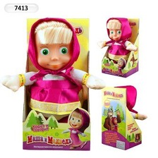 Лялька "Мария" 7413 (36шт/3) интерактив, повтор.фразы, ходит, поет песню, 22 см