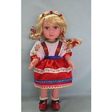 Лялька "Україночка" 2013-12E (48шт) 12 видів, укр.песня, в розібратися з даною. кор.13, 5 * 30 *