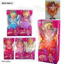Лялька "Фея" 2013-20A-U (12шт) 6 видов, укр.стих и песня,в собр. кор.23*49*11см