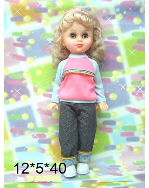 Лялька 30см Гонконг 1128S закр.глазки 2в.кул.12*5*40 ш.к. /144/