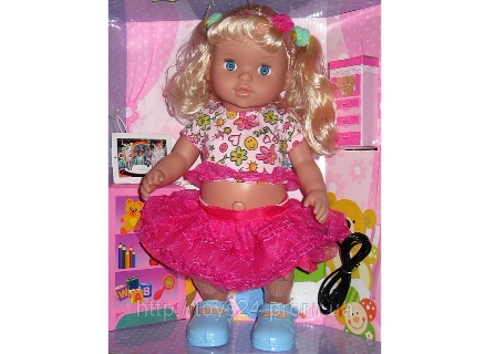 Лялька BB RT 05057-1 (8шт) танцует, MP3, аксессуары, на бат-ке, в кор-ке, 36-30-14см
