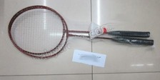 Бадмінтон H00685 (BD0101) (50шт) залізний в сітці 60 см однотонний