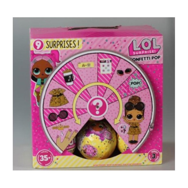Лялька Лол ZT9997, хлопушка /п"є, міняє колір