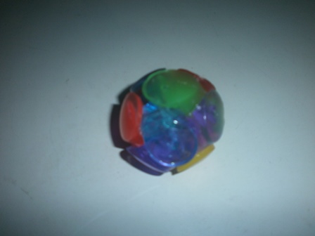 М'яч R 00507 (360шт) муз, світло, 12 шт у дисплеї, 26-19-6см