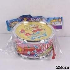 Барабан H6-289 (96шт/2)"Sponge Bob" в пакете 28см