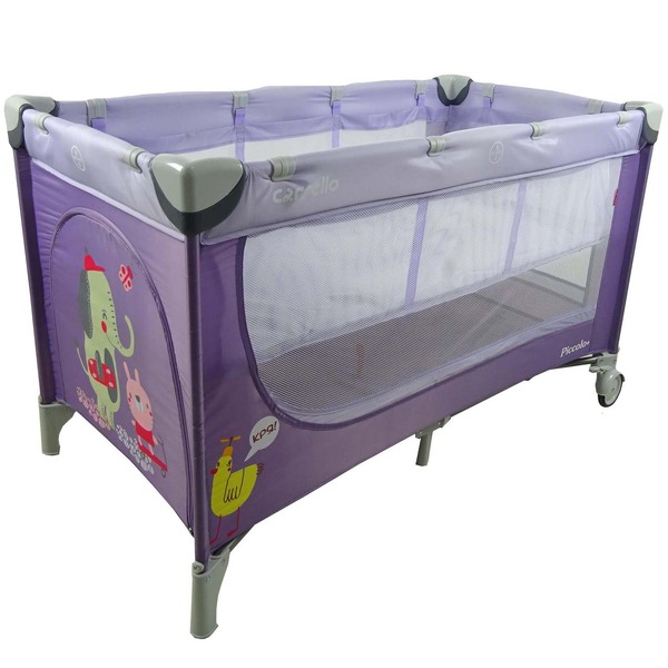 Манеж CARRELLO Piccolo+ CRL-9201 Purple со вторым дном /1/ MOQ