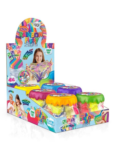Маса Rainbow Fluffy Slime