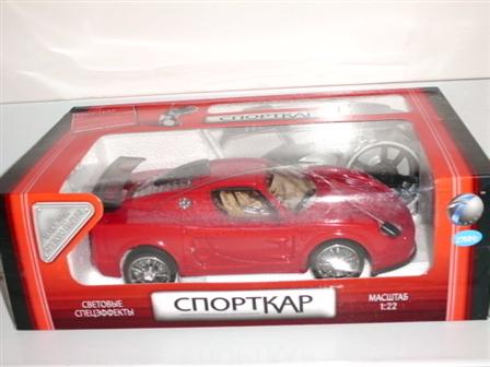 Машина 361779 R/YH 2801 A7 A9 (36шт) р/у, аккум, свет, в кор-ке, 29,5-18-9,5см