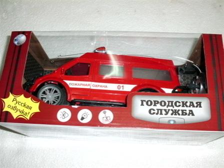Машина 516625 R 1/53766-1 (18шт) р-у, аккум в коробці