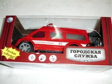 Машина 516625 R 1/53766-1 (18шт) р-у, аккум в коробці