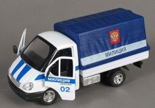 Машина 66-666A (48шт / 2) "Поліція" під слюдою 24 * 15 * 14см