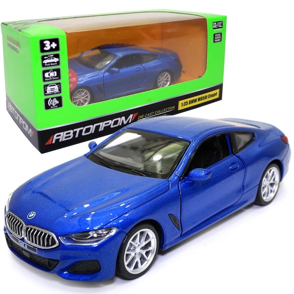 Машина 68415 АВТОПРОМ BMW Coupe мет бат в кор
