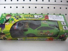 Машина 689-121-2-3-4 (96шт) р/у, BEN 10, свет, на бат-ке, в кор-ке, 22-8-5см