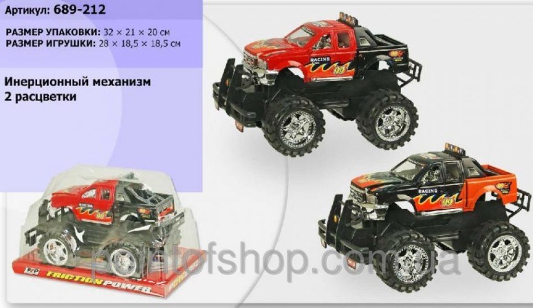 Машина 689-212 (24шт / 2) під слюдою 32 * 21 * 20см
