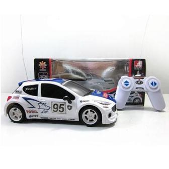 Машина 699-23 (24шт) р/у, 25см, свет, на бат-ке, в кор-ке, 31-18,5-13,5см