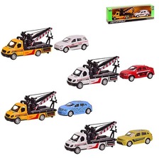 Машина 7414 АВТОПРОМ евакуатор+машинка мет бат в кор