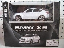 Машина 866-2802 (48шт) р/у, 1:28, BMW X6, на бат-ке, в кор-ке, 28-12,5-11,5см