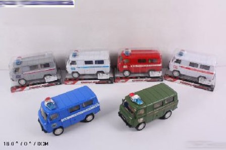 Машина 89830-1/6 (120шт/2) 6видов,в пакете 16*7*7см