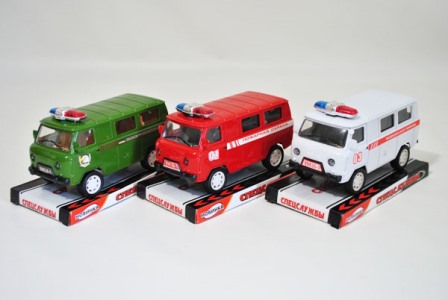 Машина 89830-1/6 (96шт/2) 6видов,под слюдой 16*7*7см