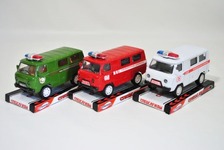 Машина 89830-1/6 (96шт/2) 6видов,под слюдой 16*7*7см