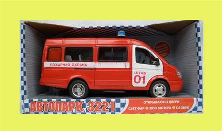 Машина 9098 A (24шт) муз.инерц.в кор-ке, 23,5-12-11см