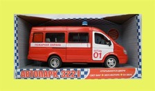 Машина 9098 A (24шт) муз.инерц.в кор-ке, 23,5-12-11см