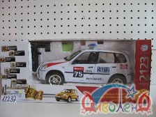 Машина 9125-2 (12шт) р/у, аккум, Автоспорт, звук, свет, открываются двери и багажник, в кор-ке, 38-1