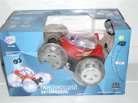 Машина 9293-9294 (24шт) р/у, аккум, трюковая, муз, свет, в кор-ке, 29-18-17см