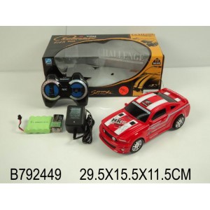 Машина GT 830 (48/2) 2 цвета, р/у, с аккумулятором, в коробке - 6904660479586