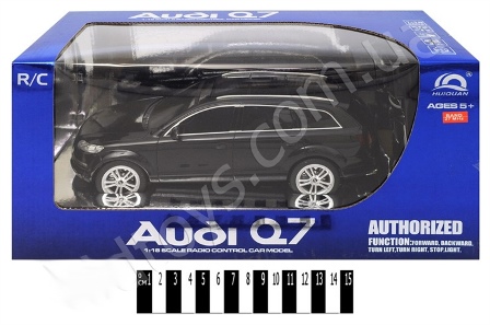 Машина HQ200121 (18шт) AUDI Q7, в коробке 38*19*16см