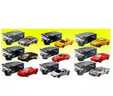Машина XQ 778-1-9 (36шт) р/у, 9 видов, 1:18, свет, на бат-ке, в кор-ке, 29-17-11см