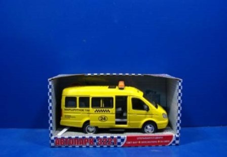 Машина батар 9098-E (24шт/2) серия"Автопарк",откр.двери, звук,свет фар,в кор. 22,5*12*12,5см