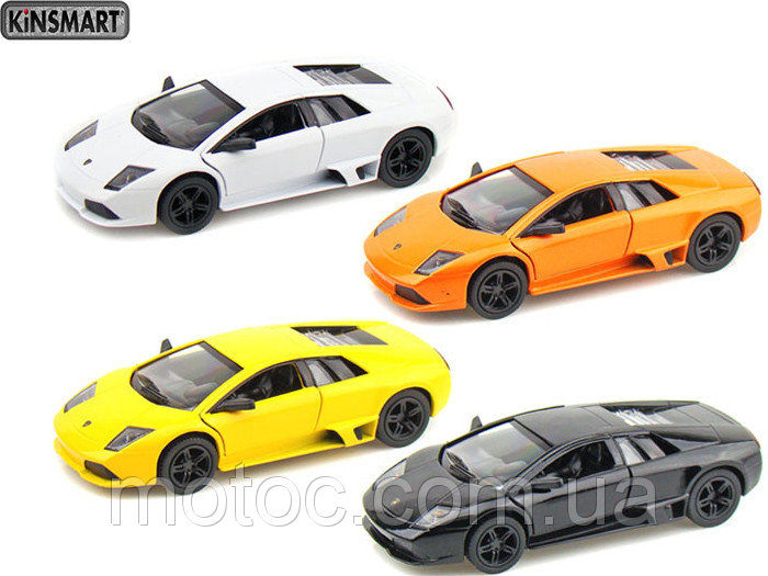 Машина металева KT5317WP LAMBORGHINI MURCIELAGO LP640 метал.инерц.откр.дв.1:36 кор./96/