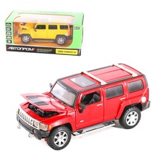 Машина металл 68240A АВТОПРОМ 1:24, Hummer H3, 2кольори