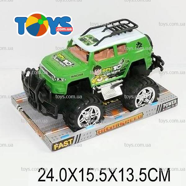 Машина-джип інерції 819-S1 (834898) (60шт / 2) "Ben10" під слюдою 24 * 15,5 * 13,5 см