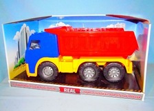 Машинка "Акрос" самоскид №1 в коробке 1531(Колор)