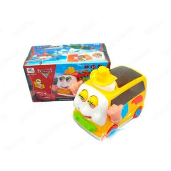 Машинка 58544 (72шт) ТЧ, 18см,муз,3Dсвет,ездит,двиг.руками,3цвета,на бат-ке,в кор-ке, 21,5-12-11,5см