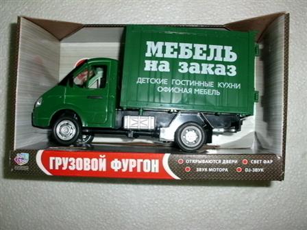 Машинка 9077 B (24шт) инер-я, на бат-ке, в кор-ке, 24-14-11см