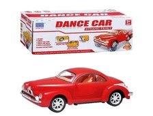 Машинка DF 1201 B (108шт) танцует, муз, свет, на бат-ке, в кор-ке, 23-10-8см