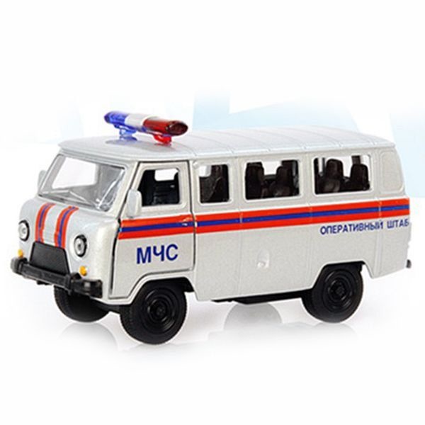 Машинка PLAY SMART 6402F "Автопарк" МЧС метал.інерц.откр.дв.кор.12,5*5,7*7см (144шт)