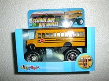 Машинка металева KINSFUN KS 5108 W (72шт) инер-я, SCHOOL BUS BIG WHEEL 5'', откр.двери, в кор-ке