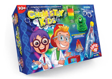 Безпечний освітній набір для проведення дослідів "CHEMISTRY KIDS" економ укр. (8), CHK-01-01U,02U,03