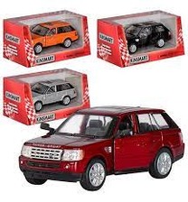 Машинка металева KINSMART KT 5312 W (96шт) інерція, 1:38 RANGE ROVER, в кор-ке