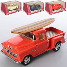 Машинка металева KINSMART KT 5330 W (96шт) інерції я, 1:32 CHEVY STEPSIDE PICK UP 1995