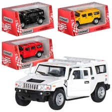 Машинка металева KINSMART KT 5337 W (96шт) инер-я, 1:40 HUMMER H2 SUV 2008, в кор-ке