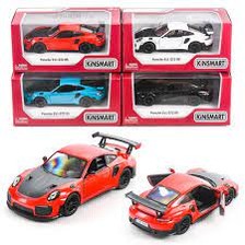 Машинка металева KINSMART KT 5352 W (96шт) інерція, 1:36 2010 PORSCHE 911, откр.двери, 4 цвета,в кор