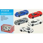 Машинка металева KT5391W FORD GT (2017) метал.инерц.открыв.дв.кор.ш.к./96/