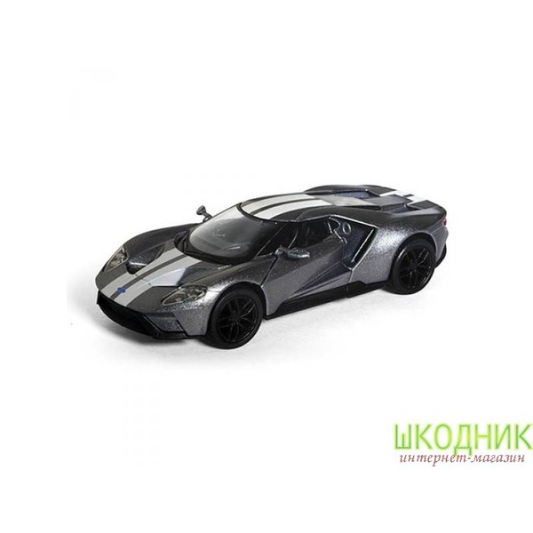 Машинка металева KT5391WF FORD GT (2017) метал.инерц.открыв.дв.кор.ш.к./96/