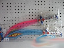 Меч 432A 4 BRG (120шт) на бат-ке, муз, свет, в кульке, 50см