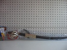 Меч 9716 (120шт) сабля в ножнах, в кульке, 70см